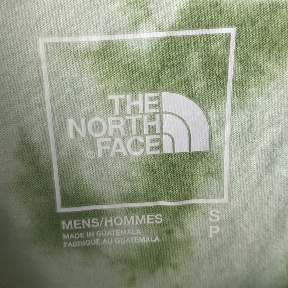 The North Face Botanic Dye T-Shirt Green Tie Dye Small